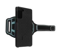 Brassard Sport et Coque pour Samsung Galaxy S21 Multifonction Fixation Avant-bras Noir