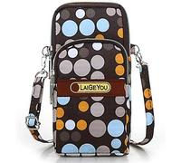 Brassard Sport Plein Air Sweat-Proof Running Armbag Cross-Body Épaule Casual Wallet Purse Gym Fitness Téléphone Portable Sac Porte-Clé Pour Iphone 13 Pro/12 Pro/Xr,Galaxy S21,Huawei P30 Pro(Fleur#8)