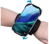 Brassard Sport Pour Iphone 15/14/14 Pro Max/13 Pro/12 Pro Max Rotation À 360° Eavec Poche Airpods Compatible Avec Galaxy A15¿A05S¿A35, Redmi Note 13 Pro/13