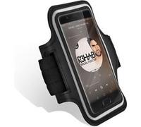 Brassard sport smartphone 5.2' surface tactile néoprène lanière velcro - noir Noir G