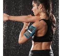 Brassard sport Smartphone Étui Anti-pluie Fenêtre Tactile Bleu turquoise