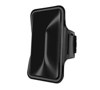Brassard sport Smartphone Étui Anti-pluie Fenêtre Tactile Lanière Réglable Noir