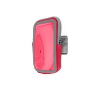 Brassard Sport Smartphone Tactile Attache Bras ou Avant-bras Poche Zippée rose