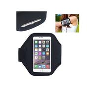 Brassard Sport Universel Neoprene Iphone 6 Smartphones 5 Pouces Extensible Noir YONIS