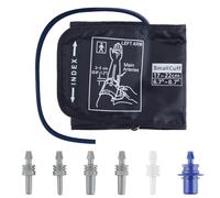 Brassard Tensiomètre 17-22cm, Brassard Tensiometre de Remplacement Electrique Tension Bras Grande pour Adultes aux Petit Bras Avec 6 Connecteurs, Compatible avec Omron la Plupart des Tensiomètres