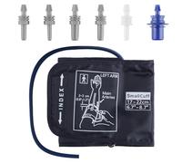 Brassard Tensiomètre de Remplacement 17-22cm Petit Taille Bras | Brassard Tensiometre pour Omron Tension Bras Avec 6 Connecteurs Compatible avec la Plupart des Tensiomètres (Petit)