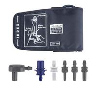 Brassard Tensiomètre de Remplacement 22-52cm Brassard de Tensiomètre électrique Tensiomètre Brassard pour Adultes Avec 6 Connecteurs,Compatible avec la Plupart des Tensiomètres (Extra Large)