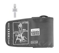 Brassard Tensiomètre de Remplacement Brassard de Tensiomètre électrique Tensiomètre Brassard pour Adultes Avec 6 Connecteurs,Compatible avec la Plupart des Tensiomètres (Extra Large(Grey))