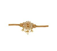 Brassards Bajuband plaqué or pour femmes et filles | Bajuband pour mariage | Rajputani Bridal Bajuband (Bajuband Design-7) Tradition intemporelle : adoptez la beauté du patrimoine avec nos designs