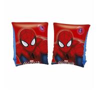 Bestway- Brassards Marvel Spiderman, 98001N, Rouge, 23 cm