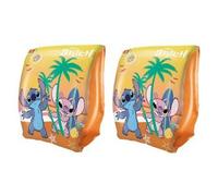 Brassards De Natation Disney Stitch, Enfant 1-6 Ans / 11-30 Kg - Jeu D'eau Piscine, Aide Nage - Gonflable, Flotteur - Set Accessoire Et Carte