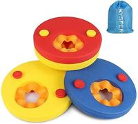 Brassards De Natation Pour Enfants 6 Pièces, Manches Flottantes En Eva Épaissies, Anneau De Natation En Mousse À Disque Flottant, Absolument Sûr, Adapté Aux Enfants Pour Apprendre À Nager