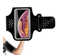 Brassards de téléphone pour la Course à Pied, Support de téléphone - Poche pour clés de Carte de Brassard de Sport réfléchissant résistant à la Transpiration - Porte-clés pour Sac de portabl