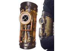 Brassards en Cuir pour Hommes Manchette de Bras Steampunk Originale avec