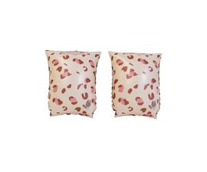 Brassards piscine enfant 2-6 ans - Léopard Old pink