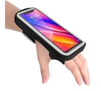Brassards Running,Brassard Telephone jusqu'à 6.9" Brassard de Course 2-en-1 & Support pour Avant-Bras pour Course Cyclisme Fitness Compatible iPhone 16/15/14 Pro Max & Galaxy S24/S23 Armband