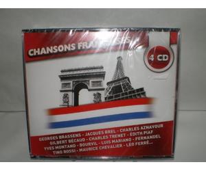 brassens,brel,aznavour,bécaud,trénet,piaf,montant,bourvil ect.... - Chansons Francaises [Import Allemand]