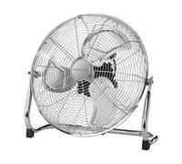 ProfiCare Ventilateur de sol rétro PC VL 3065 WM 330650 100 W 40 cm LED 4 vitesses Silencieux Chrome