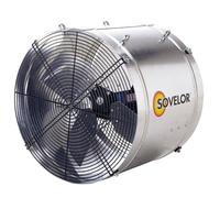 BRASSEUR D'AIR SOVELOR HELICOIDE ELECTRIQUE A SUSPENDRE - DIAMETRE 470 MM -V470
