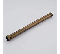 BrassExtend tube pour robinet de douche chrome/doré/nickel brossé/bronze noir robinet de douche rallonge tube de douche, laiton antique 30cm