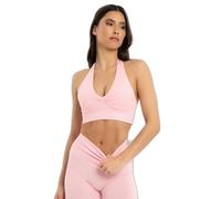 BrassiÃšre dos nu femme Gym Glamour Seamless open back Rose L