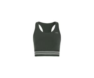 BrassiÃšre femme Circle Sportswear Keep The Flow Stripes Vert S/M