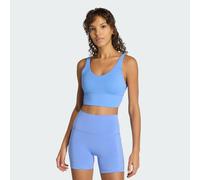 Brassière 3 bandes Studio All Me Maintien léger Blue Fusion L