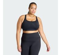 Brassière 3bandes Optime Workout Maintien moyen (grandes tailles) Black 4X