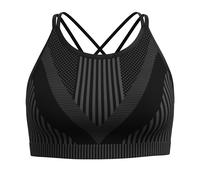 Smartwool - Intraknit Strappy Bra - Brassière de sport femme Black Heather - L