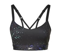 Brassière à bretelles moucheté femme Reebok Lux Multi-Colored Noir 85A/C
