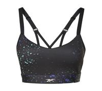 Brassière à bretelles moucheté femme Reebok Lux Multi-Colored Noir 85A/C
