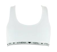 Brassière à coques amovibles fille coton ultra doux athena fille blanc 14A