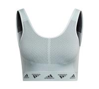 Brassière à maintien léger femme adidas Aeroknit Blanc 85A/C