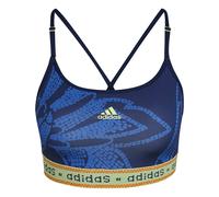 Brassière à maintien léger femme adidas FARM Rio Bleu 105A/C