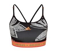 Brassière à maintien léger femme adidas FARM Rio GT Noir 90A/C