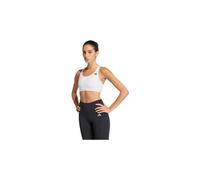 Brassiere adidas optime essentials medium support blanc femme