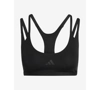 Brassière adidas Optimé Workout Strappy Light Support noir femme - L