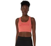 Brassière Asics Logo Padless Rose Femme, Taille XS.
