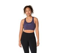 Brassière Asics Logo Padless Violette Femme, Taille XS.