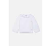 Brassière avec col brodé bébé blanc 3/6M(60/67)