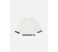 Brassière avec liseré bébé ecru/marine 3/6M(60/67)