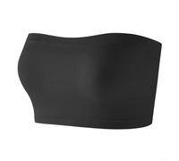 Brassière bandeau unie sans coque extensible et confortable | Construction non rembourrée, pour une sensation douce comme du modal, bande élastique, soutien sans armatures