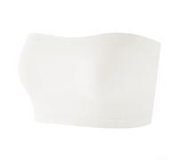 Brassière bandeau unie sans coque extensible et confortable | Construction non rembourrée, pour une sensation douce comme du modal, bande élastique, soutien sans armatures