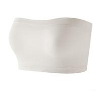 Brassière bandeau unie sans coque extensible et confortable | Construction non rembourrée, pour une sensation douce comme du modal, bande élastique, soutien sans armatures