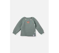 Brassière Bébé Broderie Chouette Gris Vert 3M(60CM)
