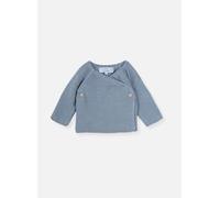 Brassière Bébé Double Maille En Coton - Collection «petits Chats» Bleu Orage 3M(60CM)