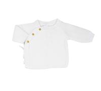 Brassière Bébé En Maille Blanc 0/1M(50/54)