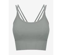 Born Living Yoga Sureya Seamless Medium Support Sports Top Vert L Femme