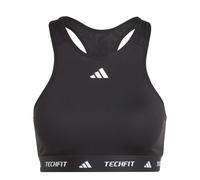 adidas Damen Techfit Medium Support High Neck Bra, Black, XXL A-B