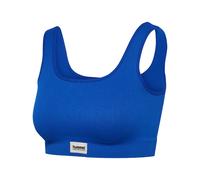 Brassière côtelé sans couture femme Hummel Pulse Bleu S